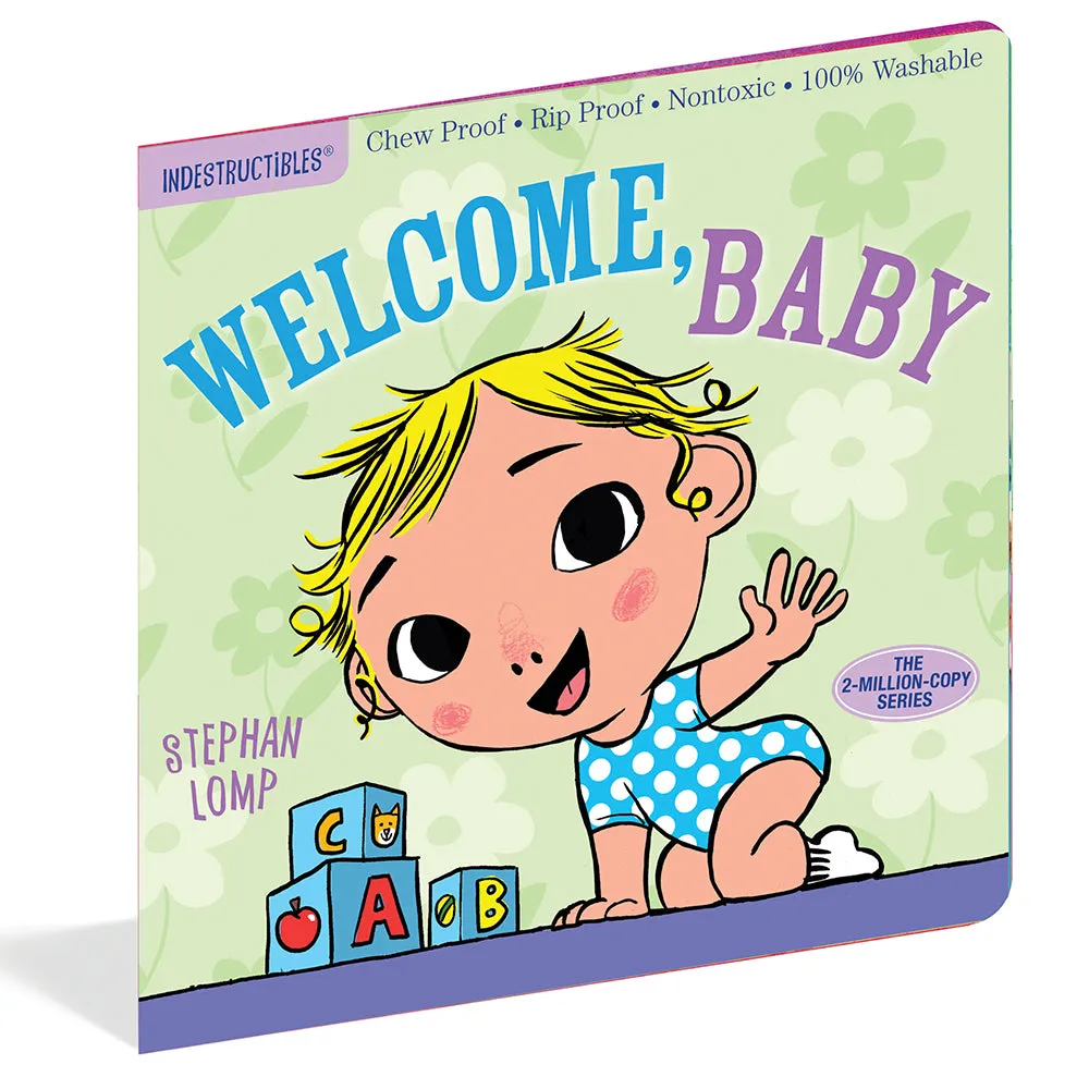 Indestructibles Word Books 4-Piece Set | Chew-Proof, Washable, and Rip-Proof Constructive Play Things