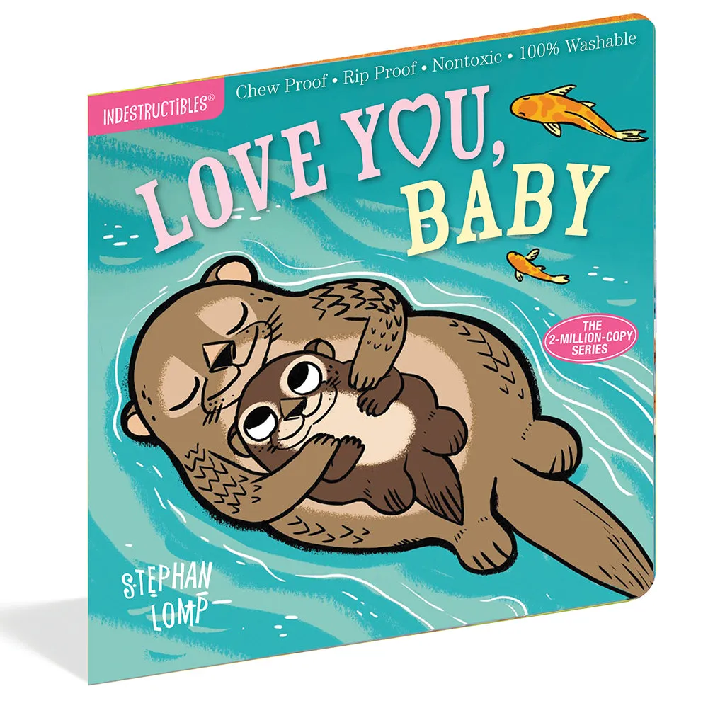 Indestructibles Word Books 4-Piece Set | Chew-Proof, Washable, and Rip-Proof Constructive Play Things