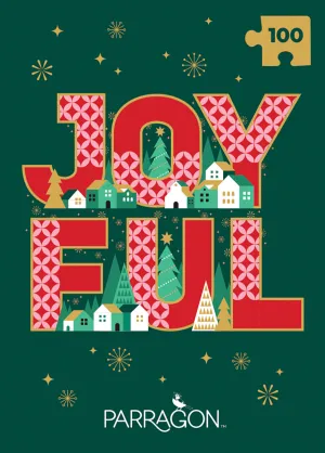 Joyful Christmas 100 Piece Puzzle Cottage Door Press