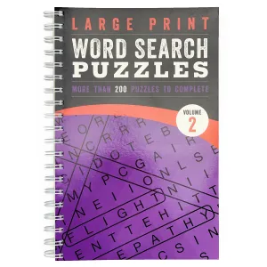 Large Print Word Search Puzzles: Volume 2 Cottage Door Press
