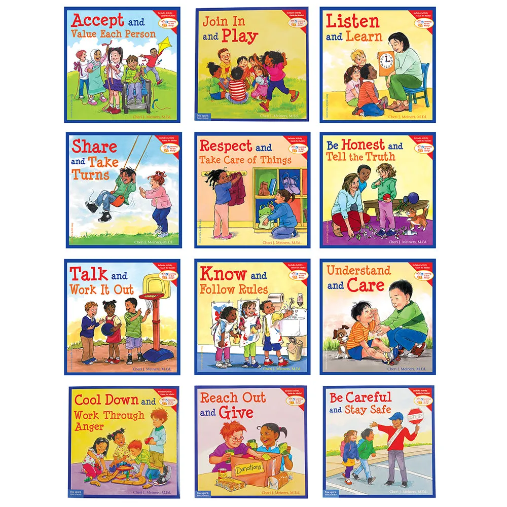 Learning to Get Along Social & Emotional Book Set | 12-Book Classroom Collection Constructive Play Things