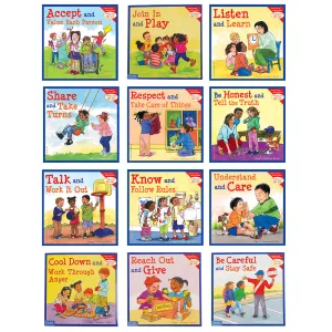 Learning to Get Along Social & Emotional Book Set | 12-Book Classroom Collection Constructive Play Things