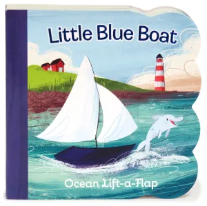 Little Blue Boat Cottage Door Press
