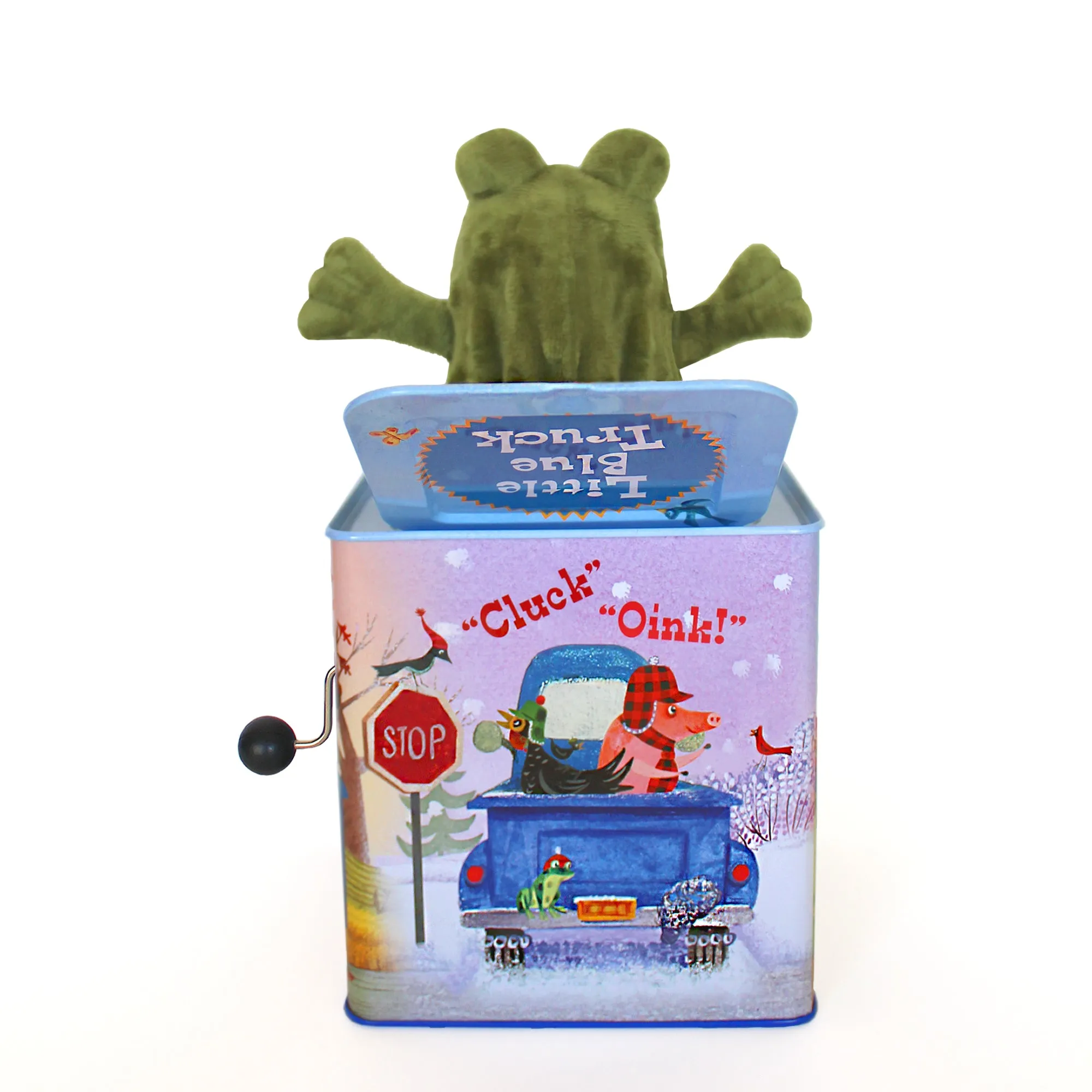 Little Blue Truck Jack-in-the-Box Yottoy