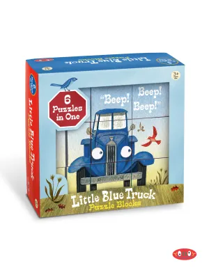 Little Blue Truck Puzzle Blocks Yottoy