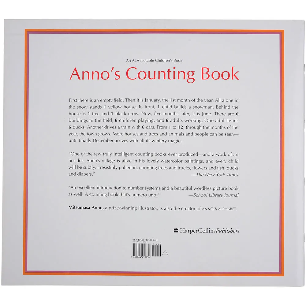Look And Learn Big Book-Anno's Counting Book Constructive Play Things