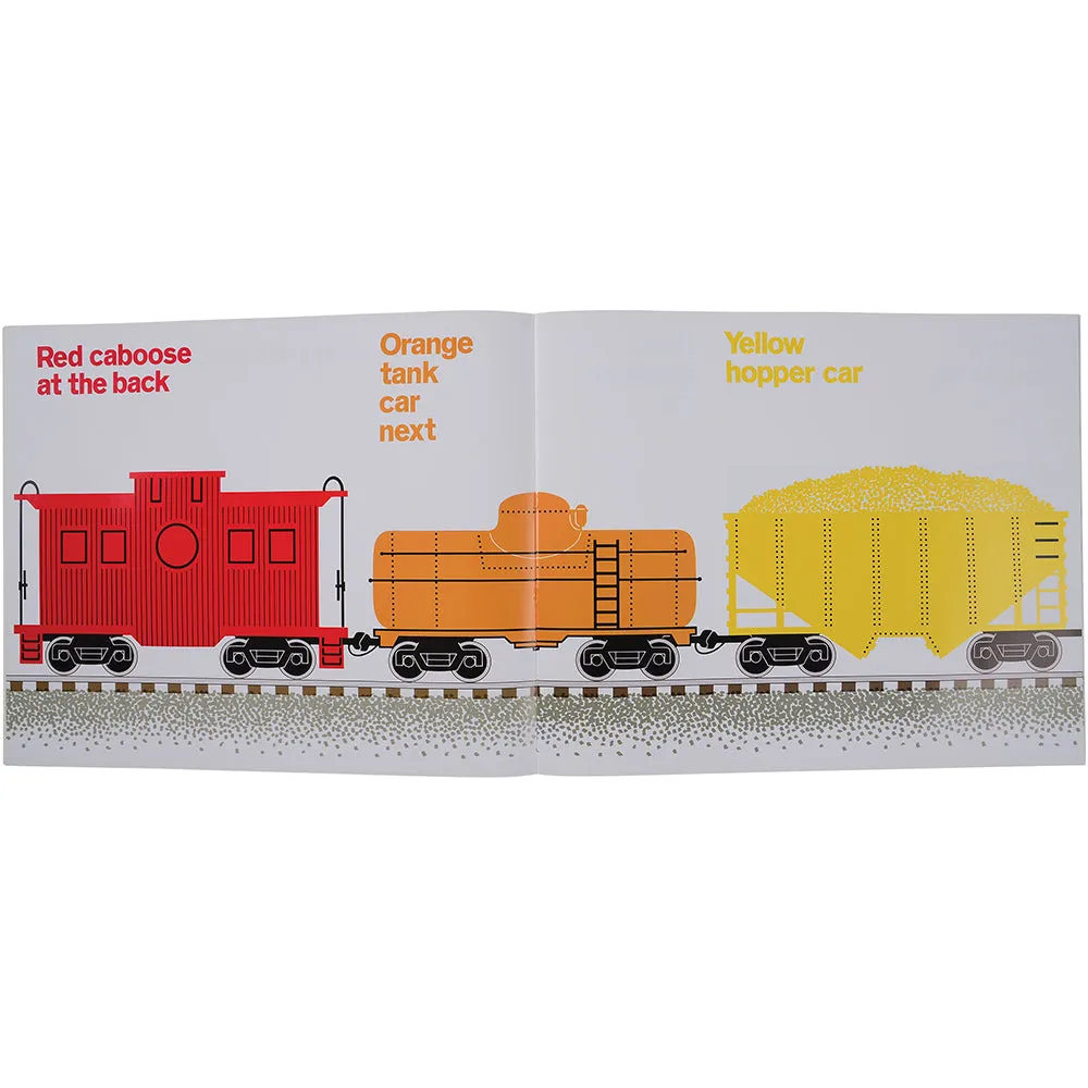 Look And Learn Big Book-Freight Train Constructive Play Things