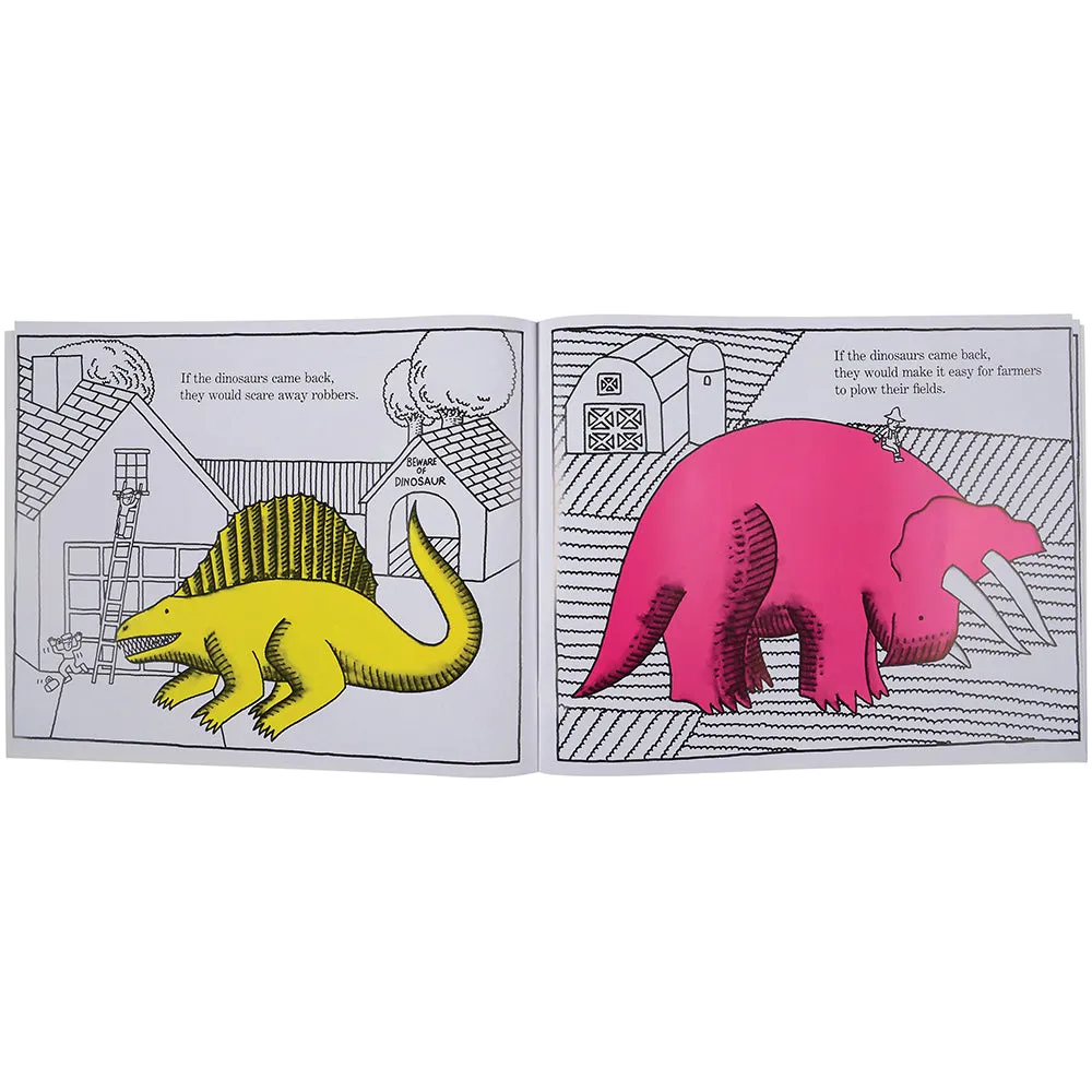 Look And Learn Big Book-If The Dinosaurs Came Back Constructive Play Things