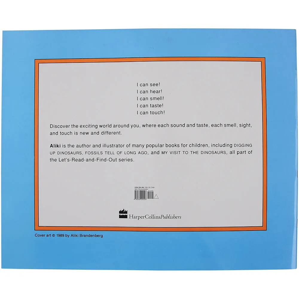 Look And Learn Big Book-My Five Senses Big Book Constructive Play Things