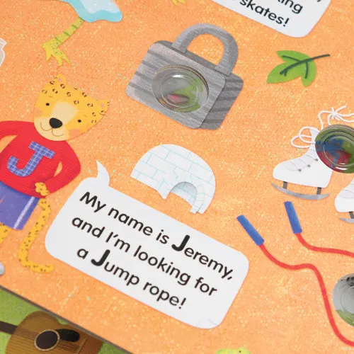 Melissa & Doug Poke-A-Dot Book / An Alphabet Eye Spy - 20 Pages Constructive Play Things