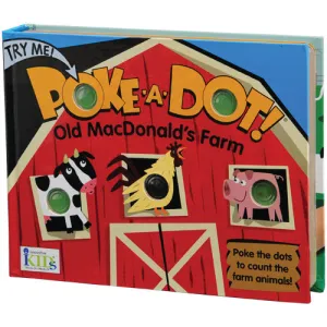 Melissa & Doug Poke-A-Dot Book / Old MacDonald's Farm - 20 Pages Constructive Play Things