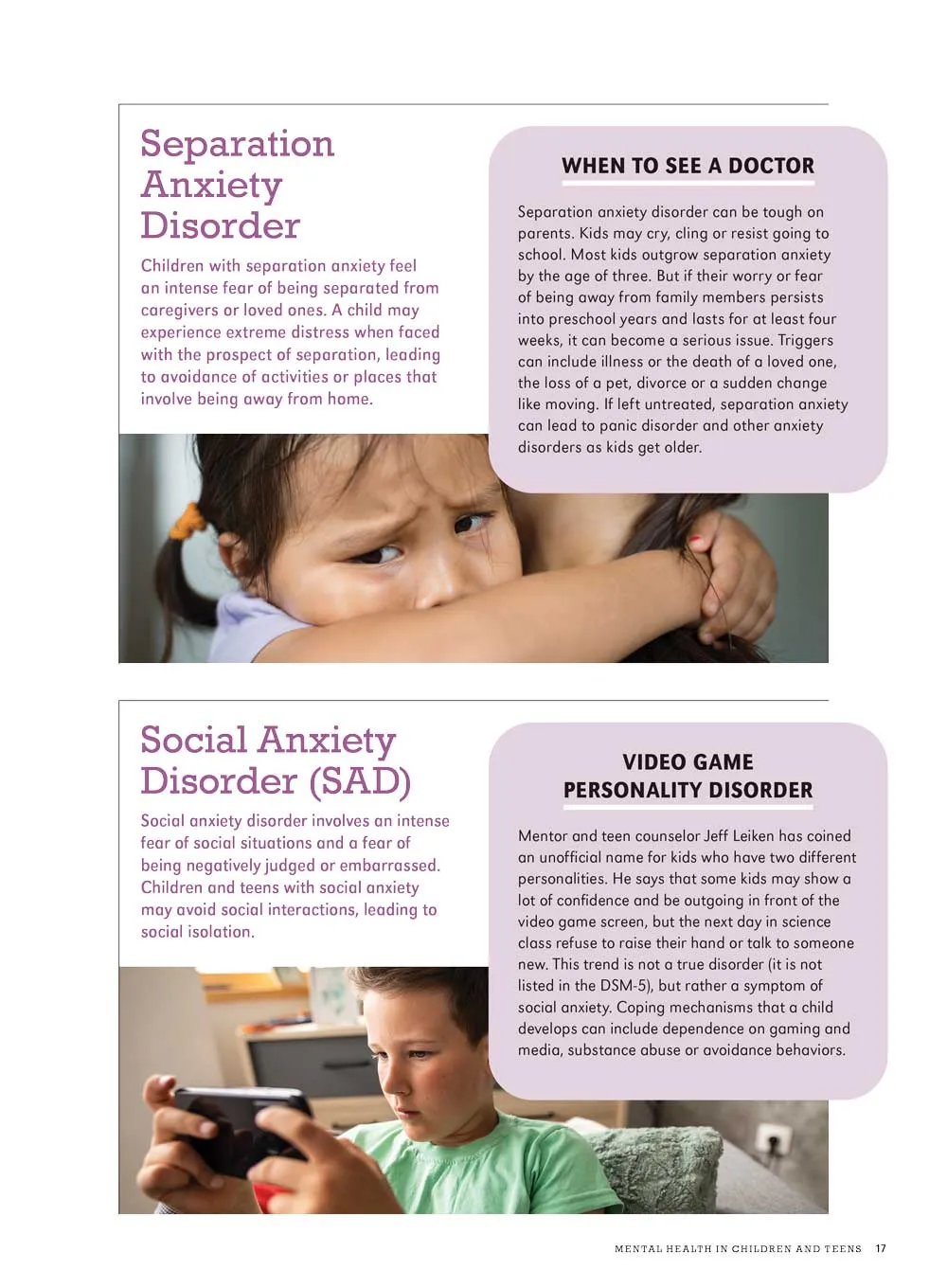 Mental Health in Children & Teens - Understanding & Identifying Behaviors, Depression, Anxiety, ADHD, Eating Disorders, Risk Factors, Diagnosis, Bullying, Self-Esteem, Treatment, Medication & More!