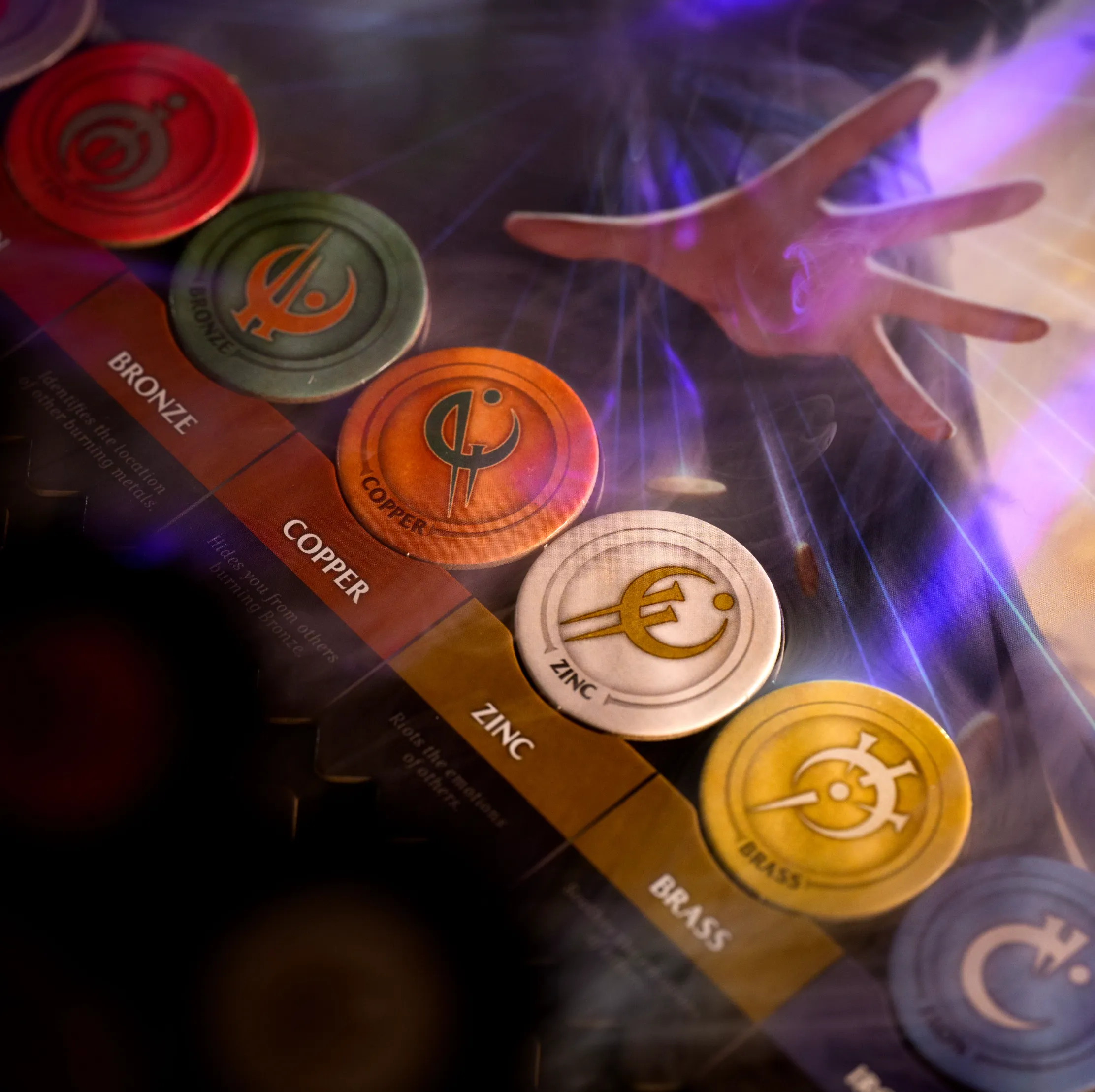 Mistborn Deck Building Game Dragonsteel Books
