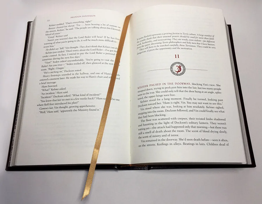 Mistborn Leatherbound Book Dragonsteel Books