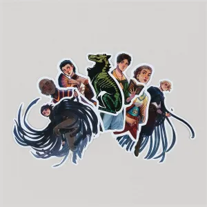 Mistborn Sticker Pack (Era 1) Dragonsteel Books