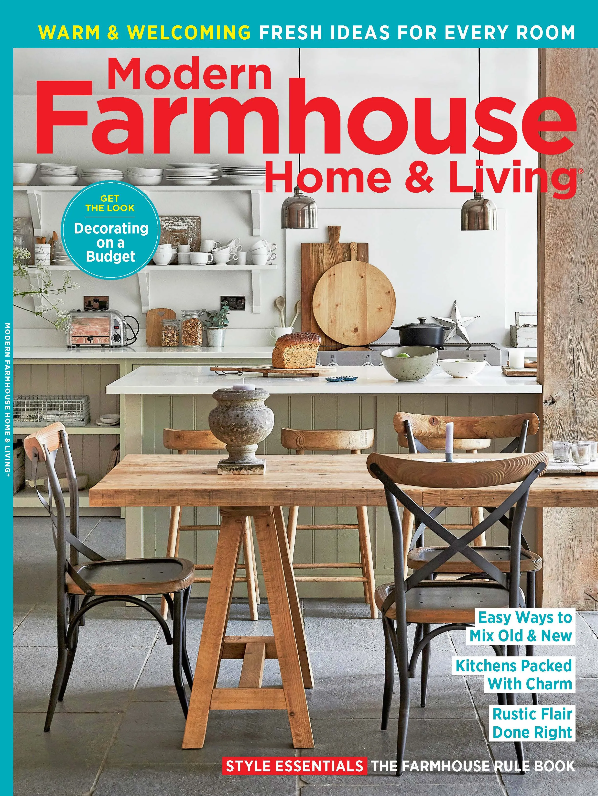 Modern Farmhouse - Get The Look, Decorating On A Budget: Style Essentials The Farmhouse Design Rule Book