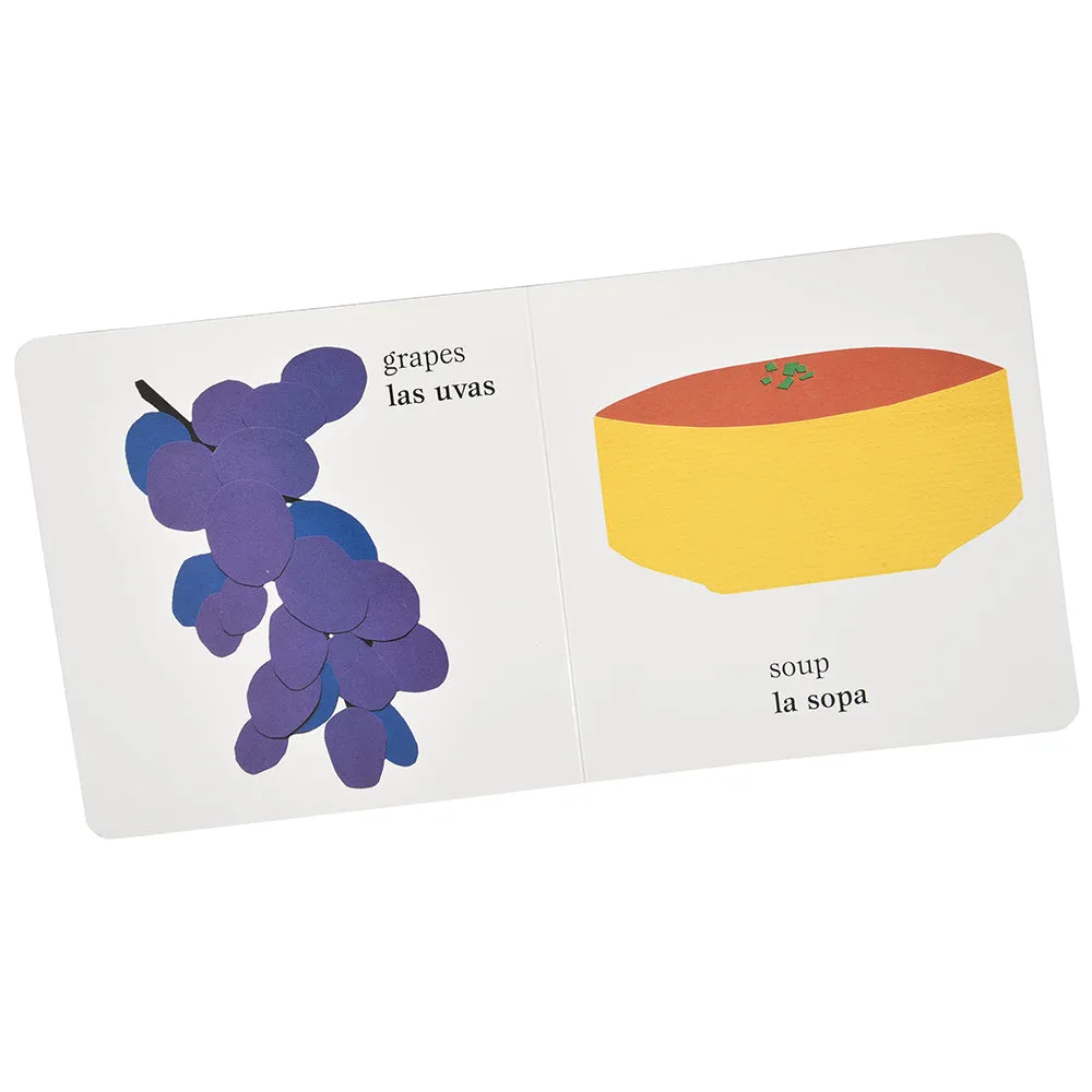 My Food / Mi Comida Bilingual Board Book Constructive Play Things