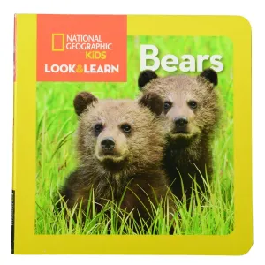 National Geographic Animals Board Book- Bears Constructive Play Things
