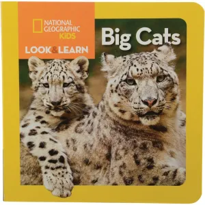 National Geographic Animals Board Book- Big Cats Constructive Play Things
