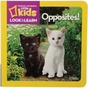 National Geographic Concepts Board Books - Opposites Constructive Play Things