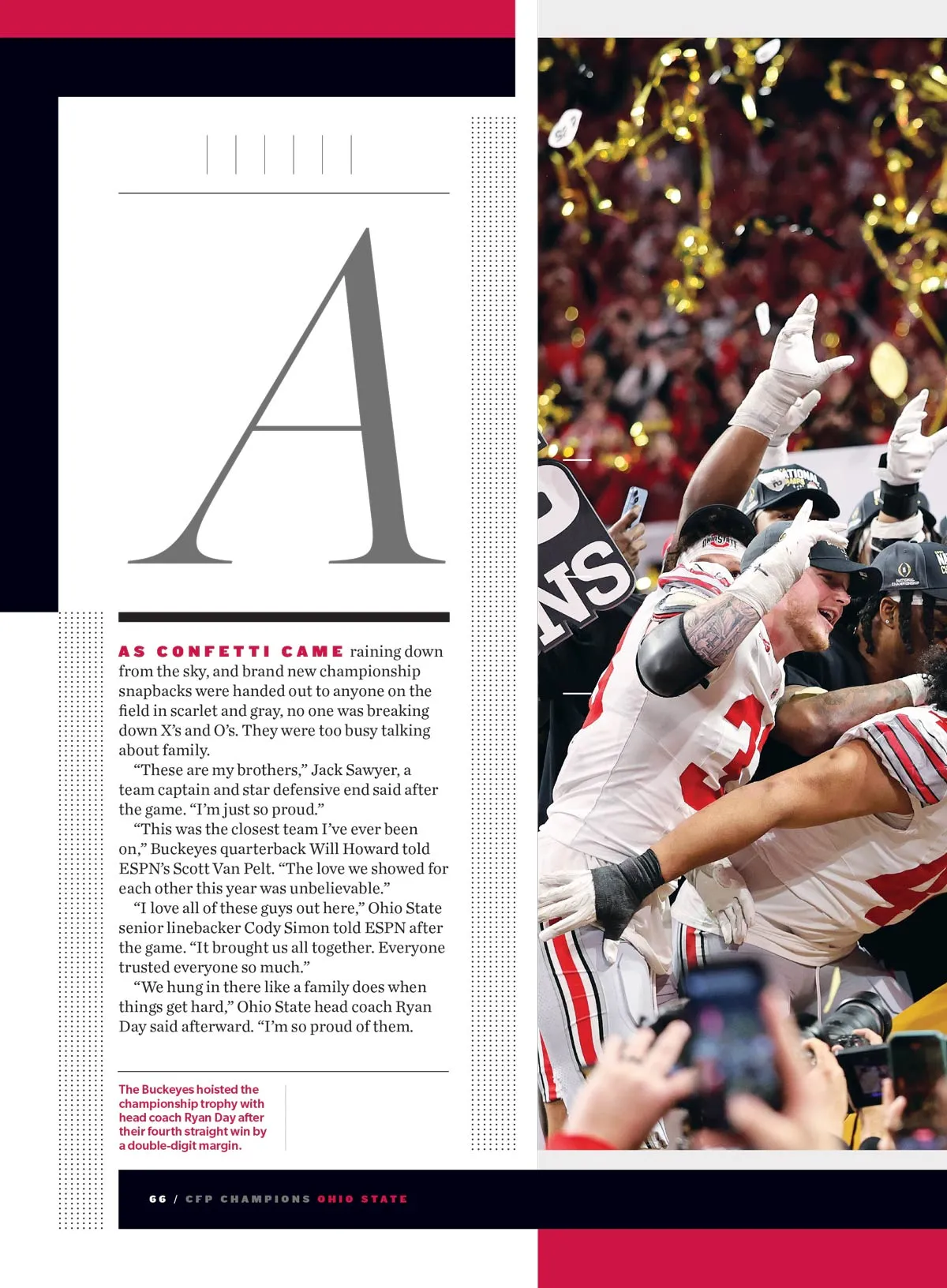 Ohio State 2025 NCAA Football Champions - Buckeyes Special Commemorative Issue: Historic Run for 9th National Title, Will Howard Star Quarterback, College Football's First 12 Team Playoff