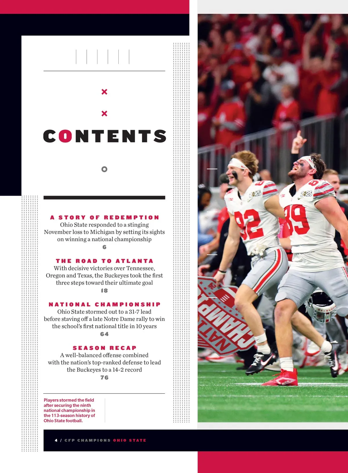 Ohio State 2025 NCAA Football Champions - Buckeyes Special Commemorative Issue: Historic Run for 9th National Title, Will Howard Star Quarterback, College Football's First 12 Team Playoff