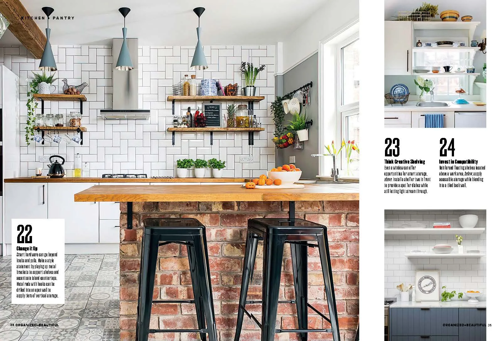 Organized   Beautiful - Lose The Clutter, Gain The Calm: 135 Ways To Refresh Every Room, Entryway, Kitchen, Pantry, Laundry, Cabinet, Shelf, Storage Solutions, Quick Tidy Tricks & Stress-Free Living!