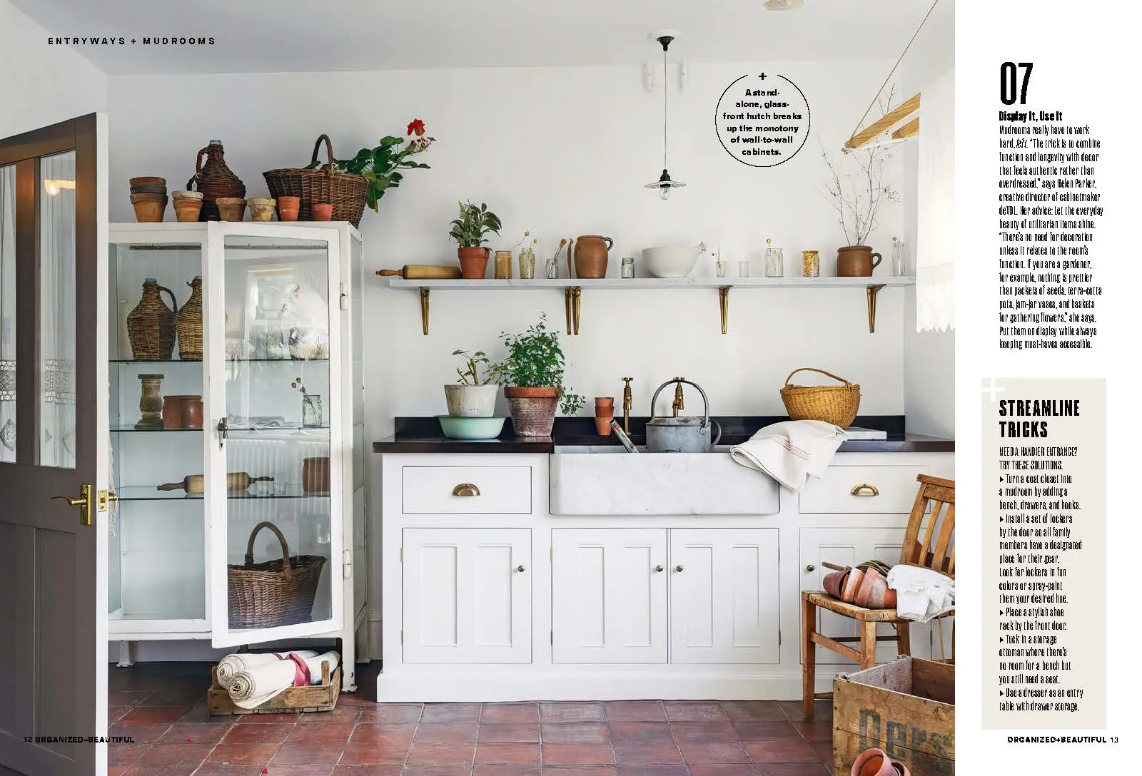 Organized   Beautiful - Lose The Clutter, Gain The Calm: 135 Ways To Refresh Every Room, Entryway, Kitchen, Pantry, Laundry, Cabinet, Shelf, Storage Solutions, Quick Tidy Tricks & Stress-Free Living!