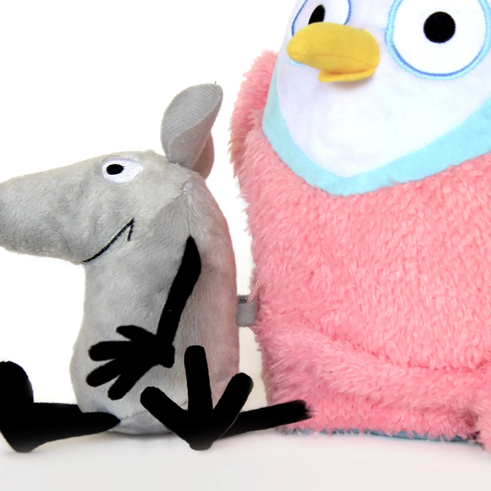 Owl and Noise Soft Toy Pair Yottoy