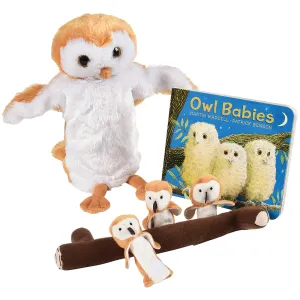 Owl Babies Puppets & Board Book* Constructive Play Things