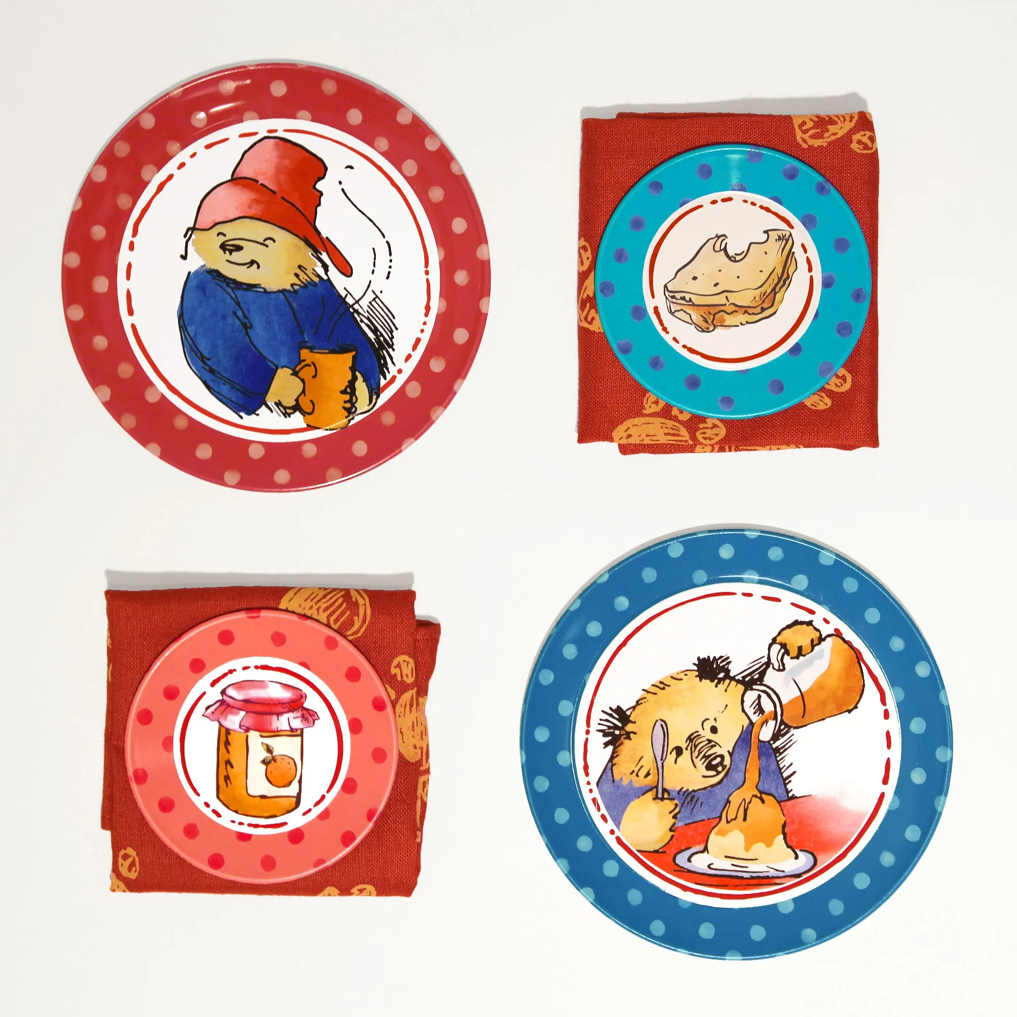 Paddington 14- Piece Tin Tea Set Yottoy