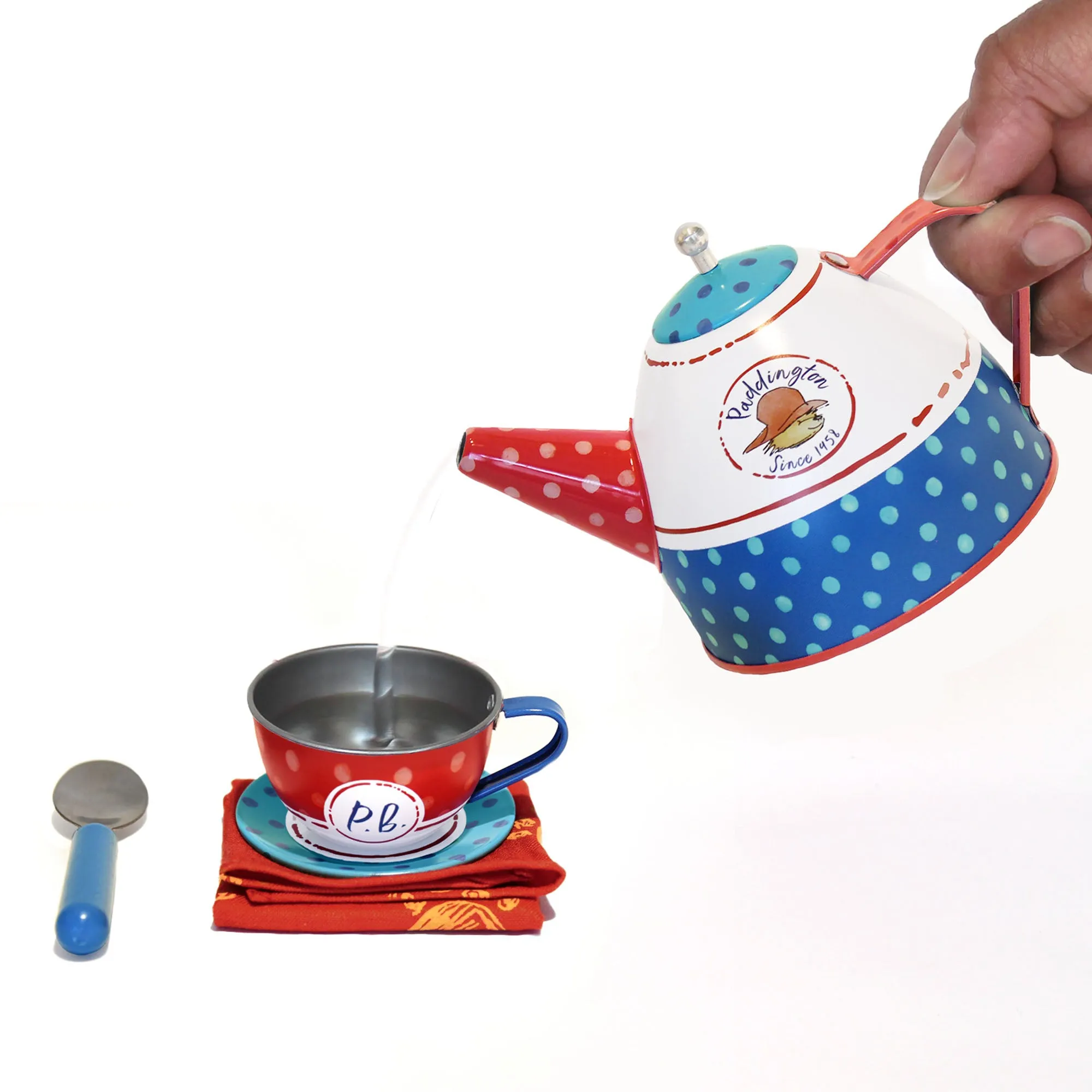 Paddington 14- Piece Tin Tea Set Yottoy