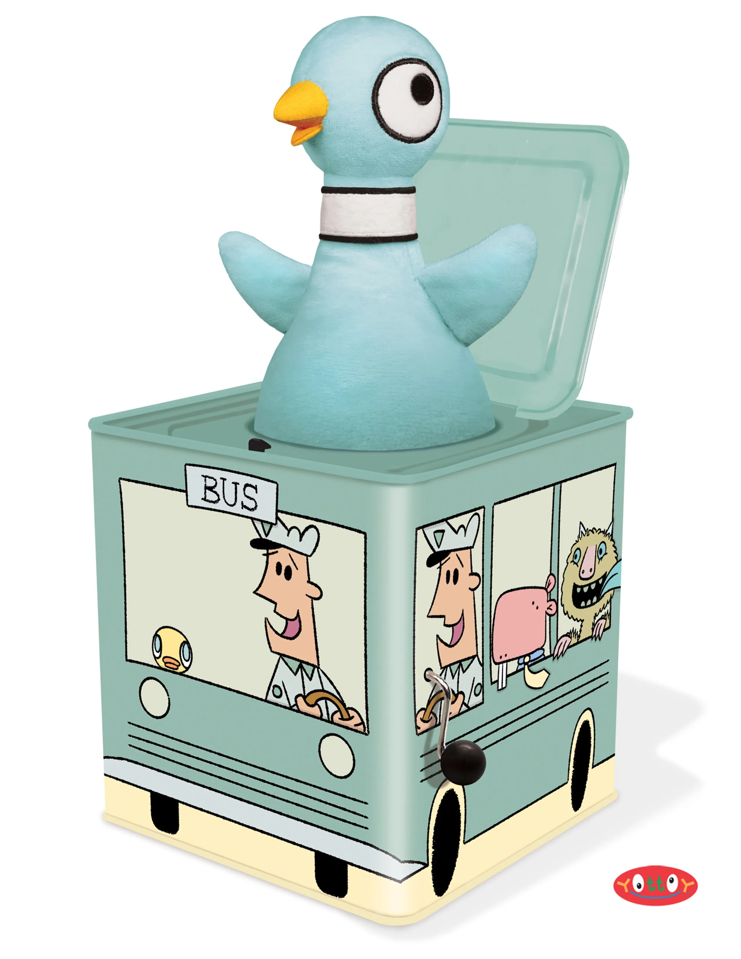 Pigeon Jack-in-the-Bus Yottoy
