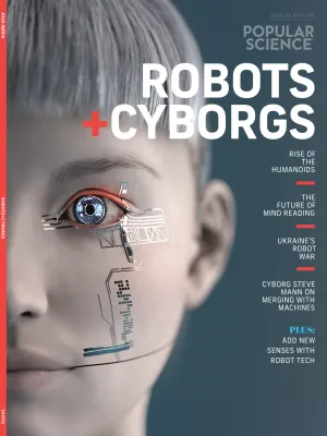 Popular Science - Robots   Cyborgs: Rise Of Humanoids, Future Of Mind Reading, Ukraine's Robot War, Cyborg Steve Mann On Merging With Machines, Add New Senses With Robot Tech, The Hybrid Mind & More!