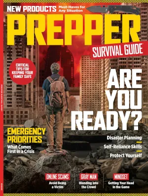 Prepper Survival Guide - Are You Ready No. 20: Critical Tips To Keep Your Family Safe, Gray Man, Emergency Priorities, Gear Guide, What Comes First in a Crisis, Online Scams, Frostbite & More!