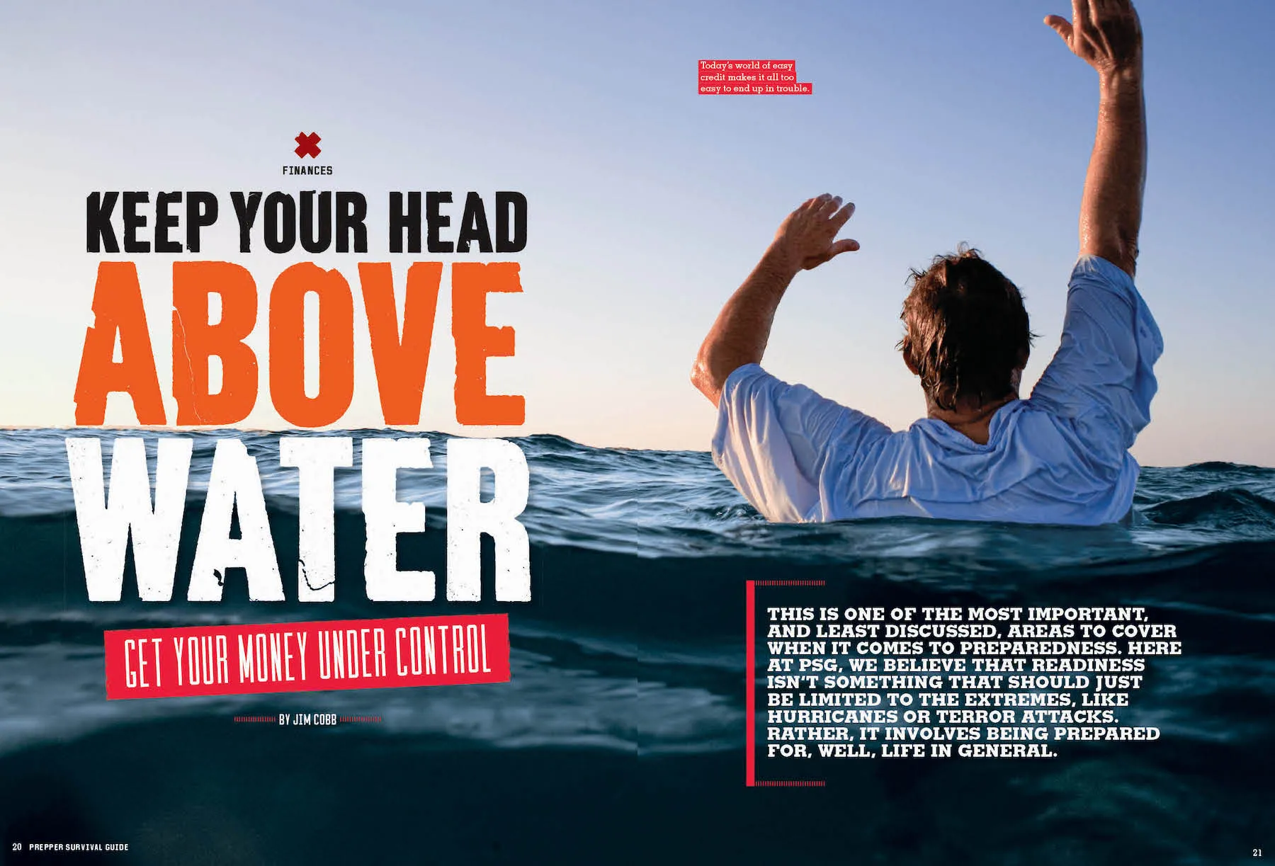 Prepper Survival Guide - Are You Ready No. 20: Critical Tips To Keep Your Family Safe, Gray Man, Emergency Priorities, Gear Guide, What Comes First in a Crisis, Online Scams, Frostbite & More!