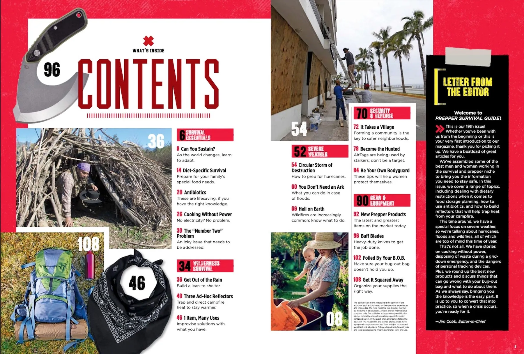 Prepper Survival Guide - Be Ready Now No. 19: Critical Tips For When The Grid Goes Down Bug Out Bags RX Essentials Security For Women