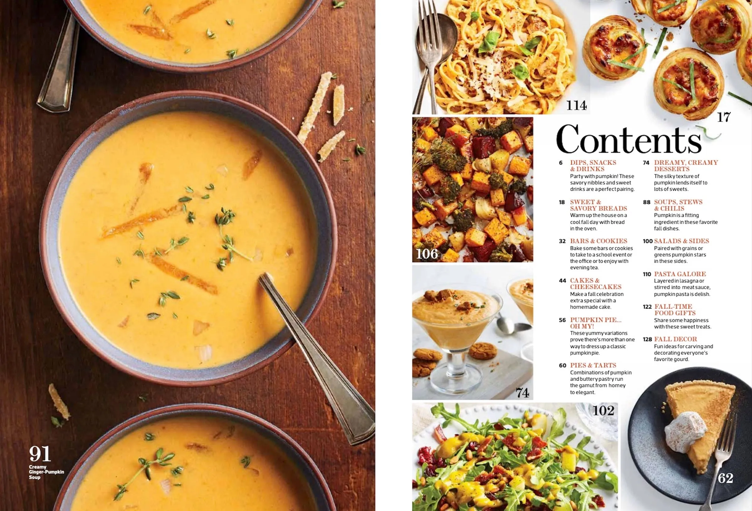 Pumpkin Recipes - Pies, Pasta, Breads, Cookies, Ice Cream, Lattes and More!