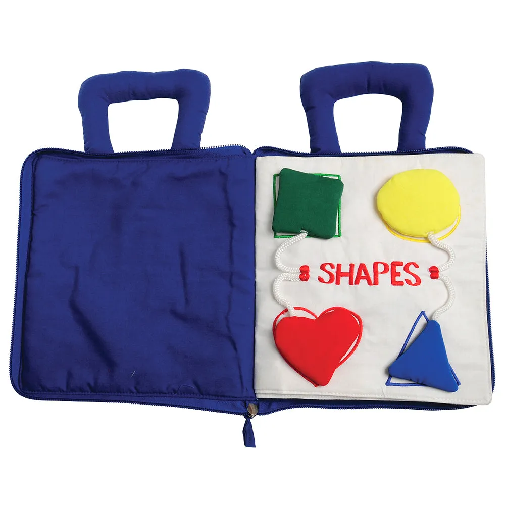 Quiet Book | Sensory Activity Cloth Book Constructive Play Things