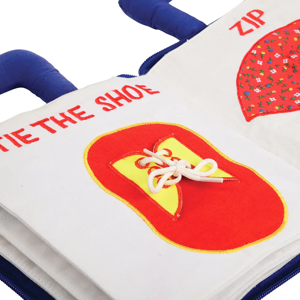 Quiet Book | Sensory Activity Cloth Book Constructive Play Things