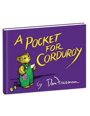 "A Pocket for Corduroy" Hardcover Book Yottoy