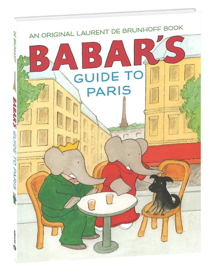 "Babar's Guide to Paris" Hardcover Book Yottoy