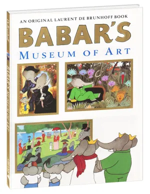"Babar's Museum of Art" Hardcover Book Yottoy