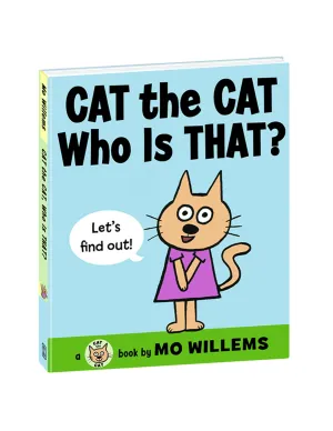 "Cat the Cat, Who is That?" Hardcover Book Yottoy