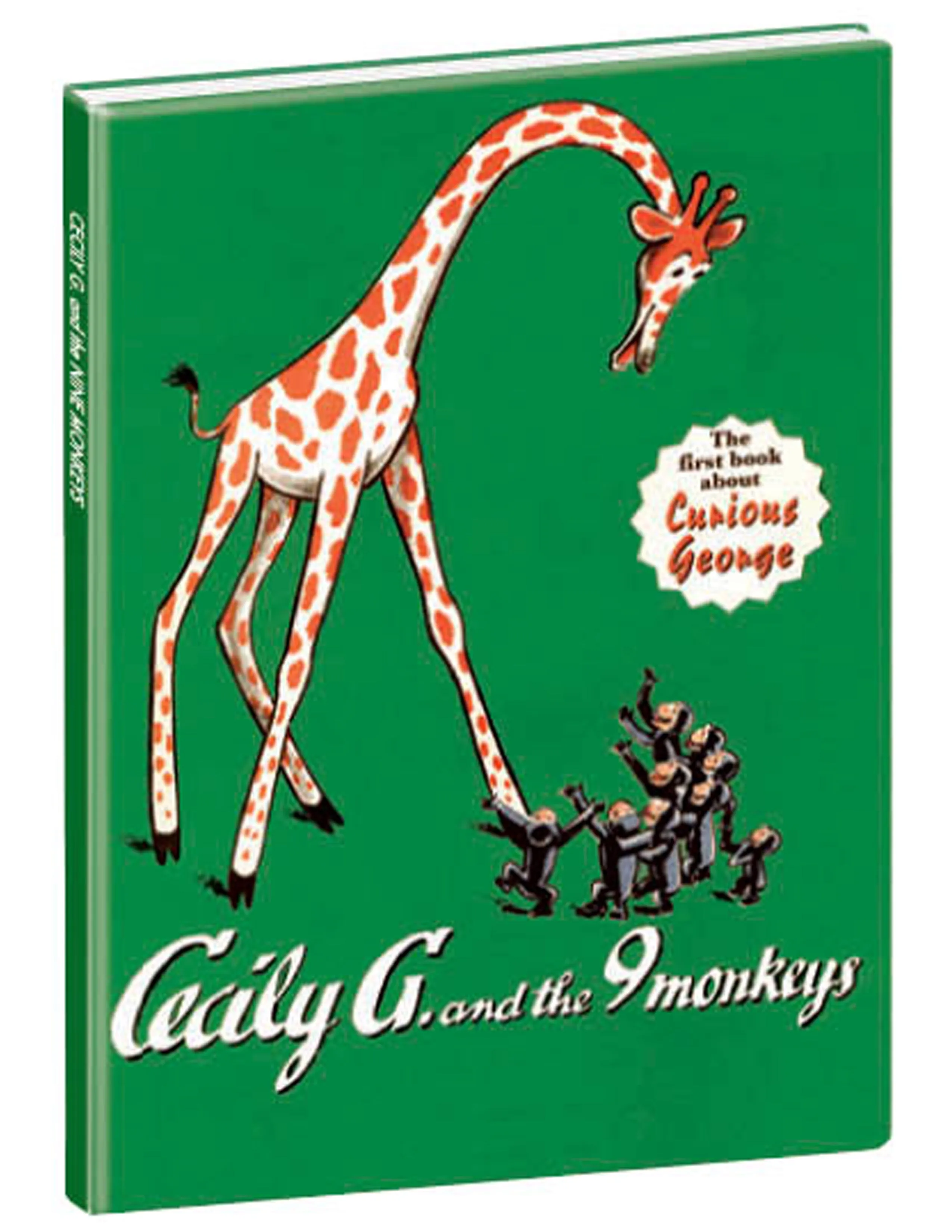 "Cecily G. and the 9 Monkeys" Hardcover Book Yottoy