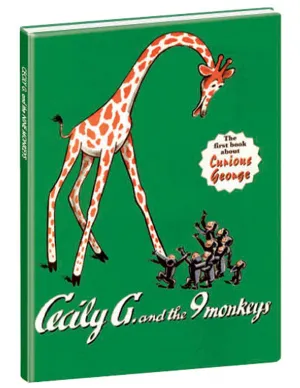 "Cecily G. and the 9 Monkeys" Hardcover Book Yottoy