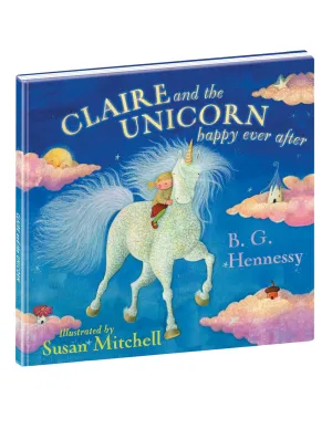 "Claire and The Unicorn, Happy Ever After" Hardcover Book Yottoy