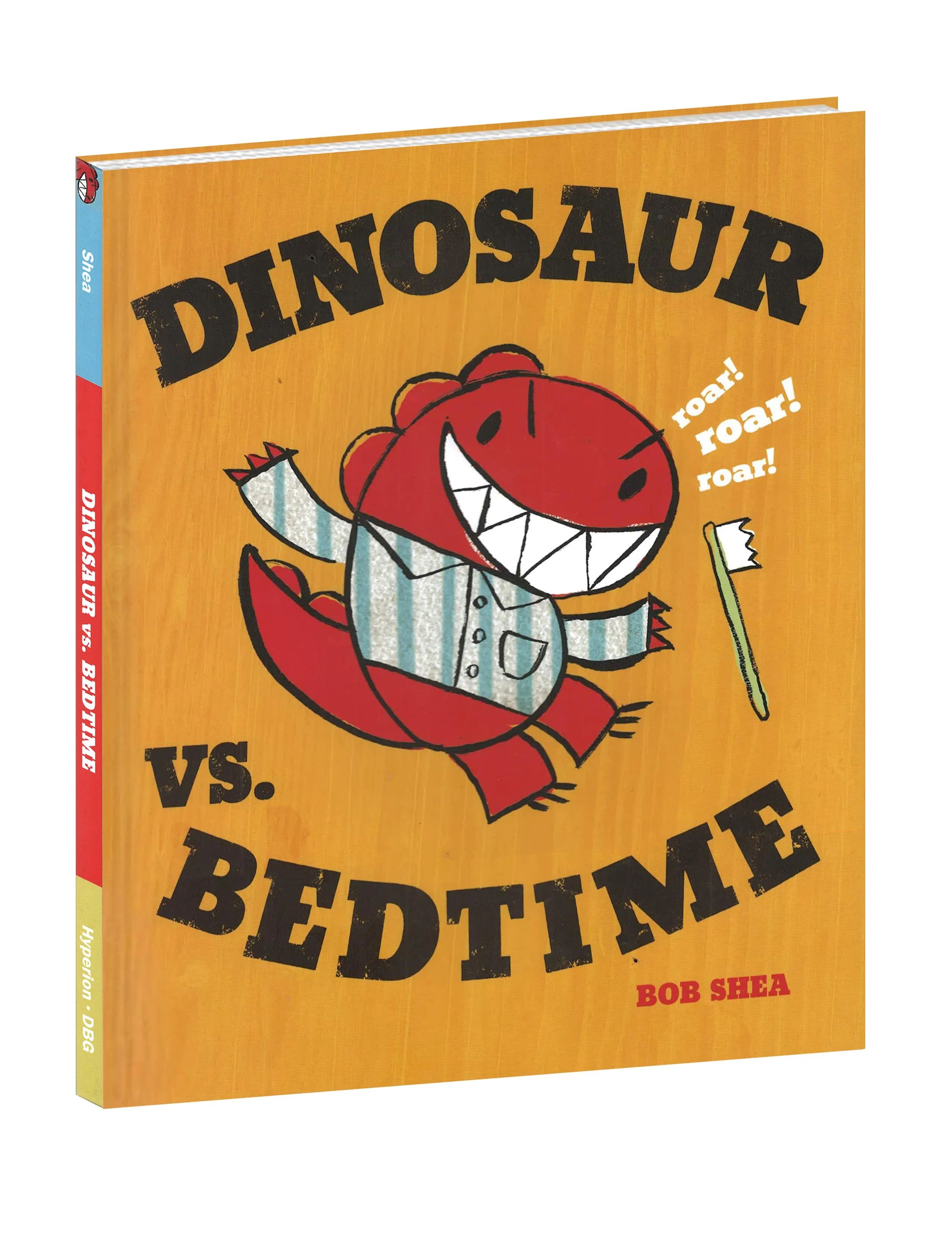 "Dinosaur vs. Bedtime" Hardcover Book Yottoy