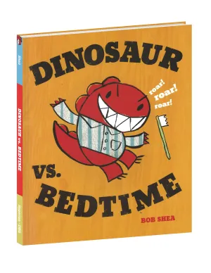 "Dinosaur vs. Bedtime" Hardcover Book Yottoy