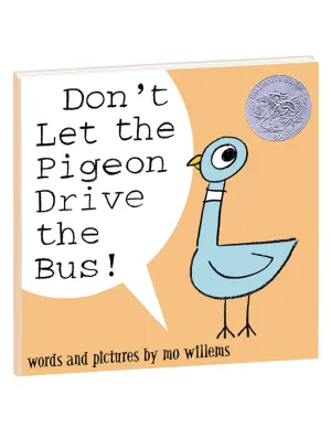 "Don't Let the Pigeon Drive the Bus!" Hardcover Book Yottoy